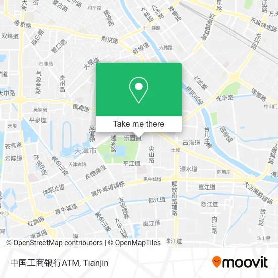 中国工商银行ATM map