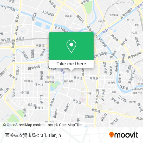 西关街农贸市场-北门 map