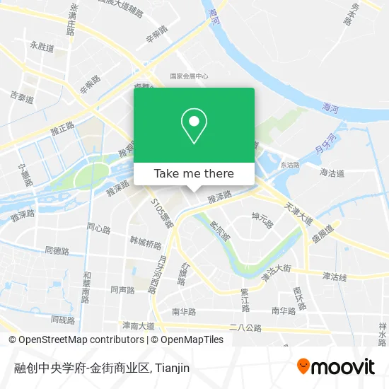 融创中央学府-金街商业区 map