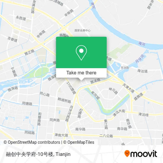 融创中央学府-10号楼 map