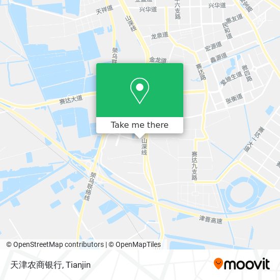 天津农商银行 map