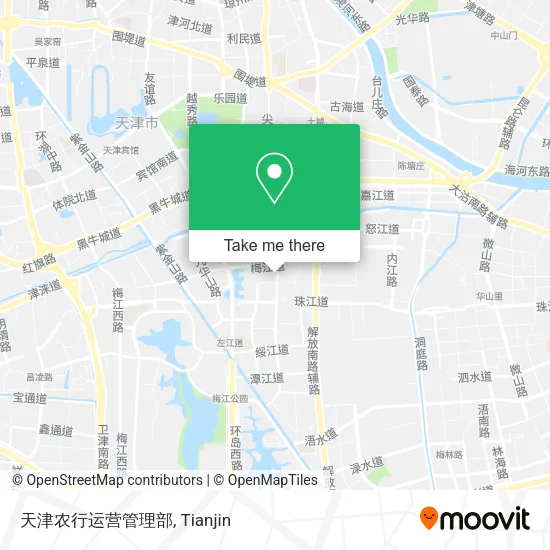 天津农行运营管理部 map