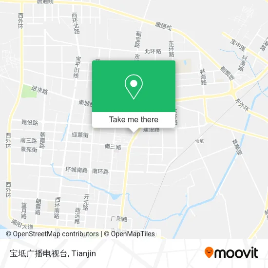 宝坻广播电视台 map