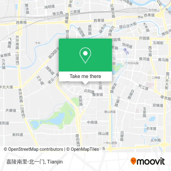 嘉陵南里-北一门 map