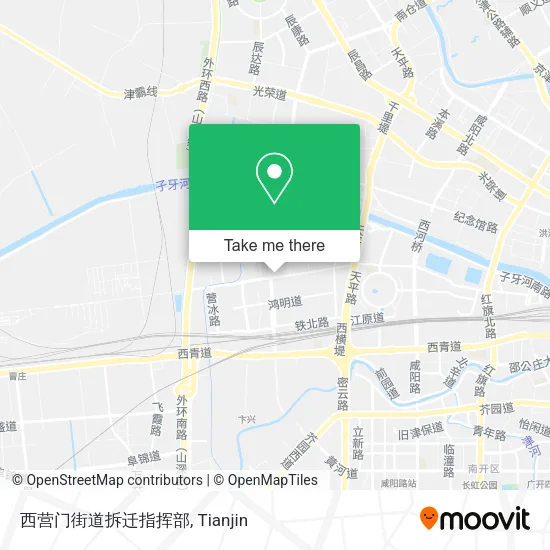 西营门街道拆迁指挥部 map