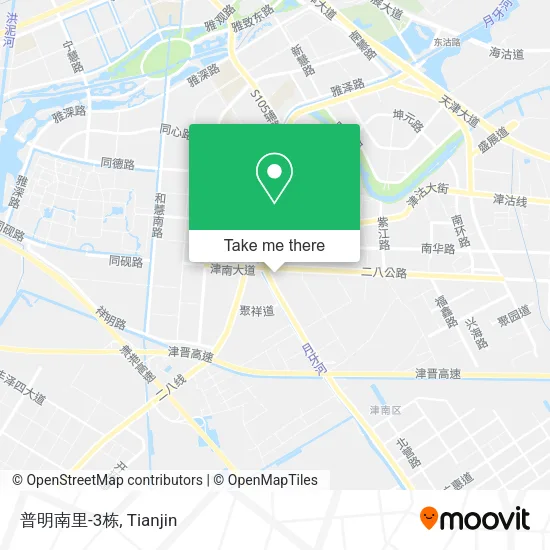 普明南里-3栋 map