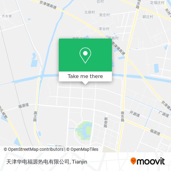 天津华电福源热电有限公司 map