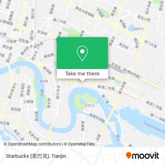 Starbucks (星巴克) map