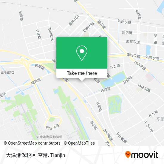 天津港保税区·空港 map