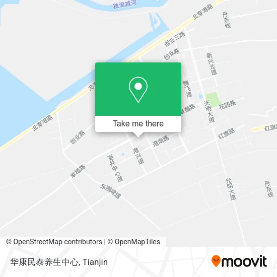 华康民泰养生中心 map