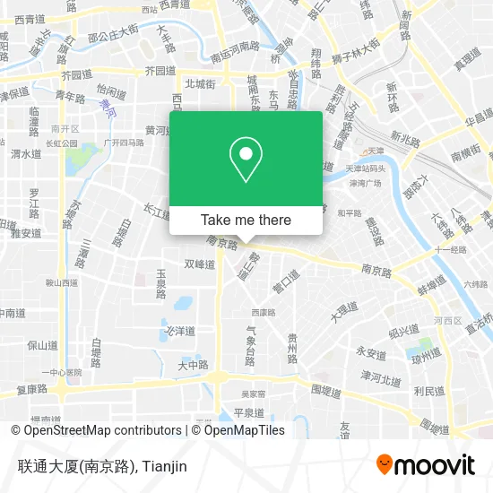 联通大厦(南京路) map