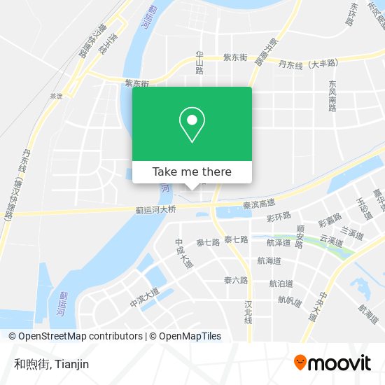 和煦街 map