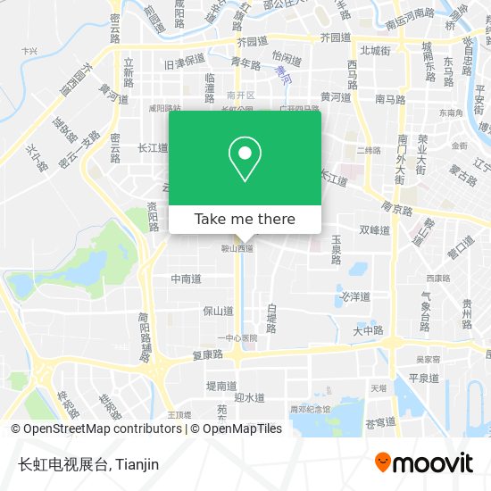 长虹电视展台 map