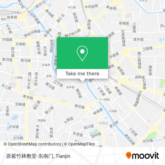 原紫竹林教堂-东南门 map