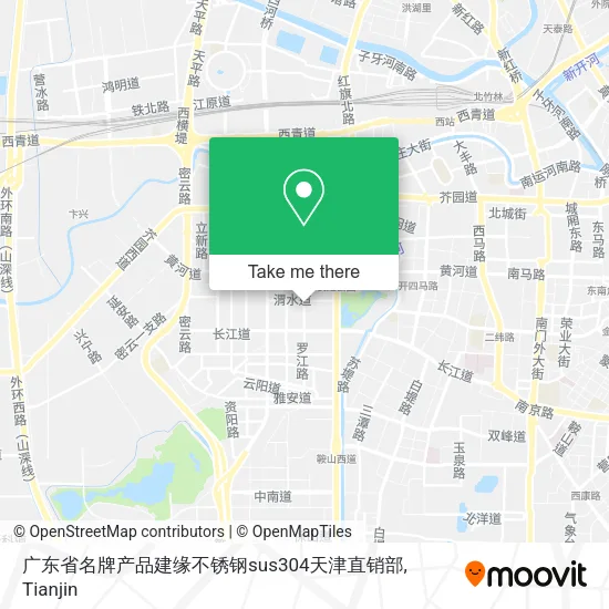 广东省名牌产品建缘不锈钢sus304天津直销部 map