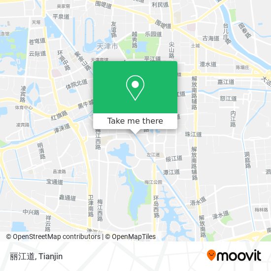丽江道 map