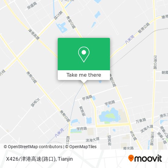 X426/津港高速(路口) map