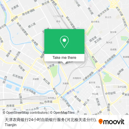 天津农商银行24小时自助银行服务(河北榆关道分行) map