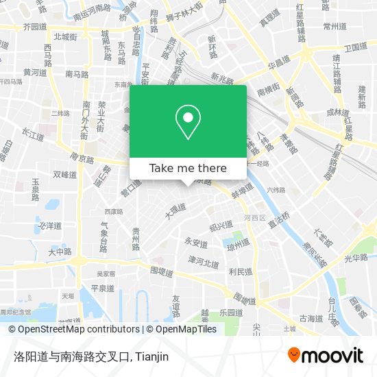 洛阳道与南海路交叉口 map