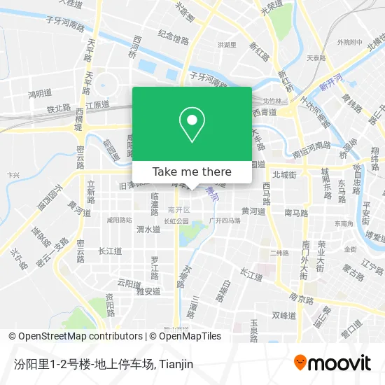 汾阳里1-2号楼-地上停车场 map