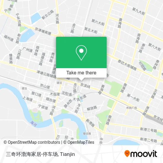 三奇环渤海家居-停车场 map