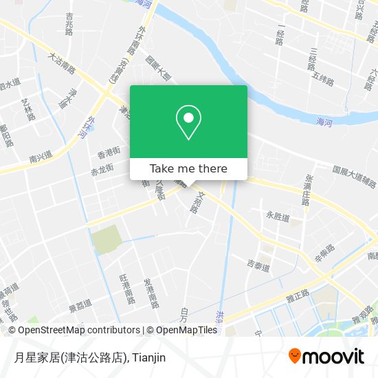 月星家居(津沽公路店) map
