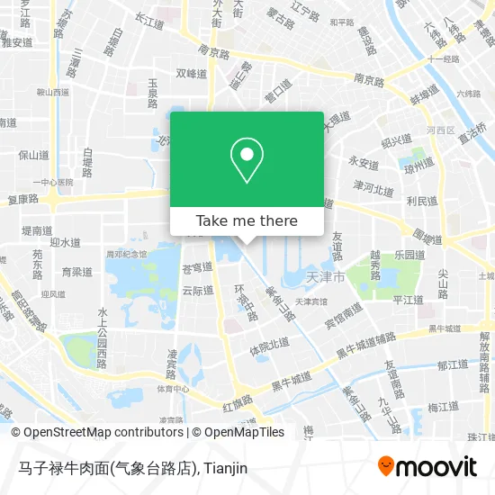 马子禄牛肉面(气象台路店) map