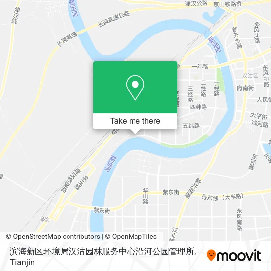滨海新区环境局汉沽园林服务中心沿河公园管理所 map