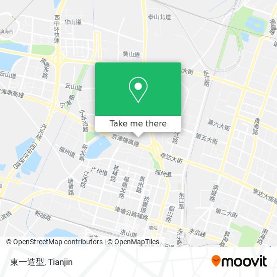 東一造型 map