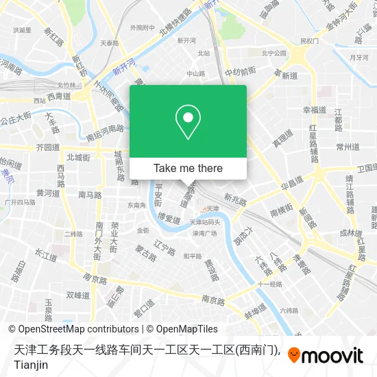 天津工务段天一线路车间天一工区天一工区(西南门) map