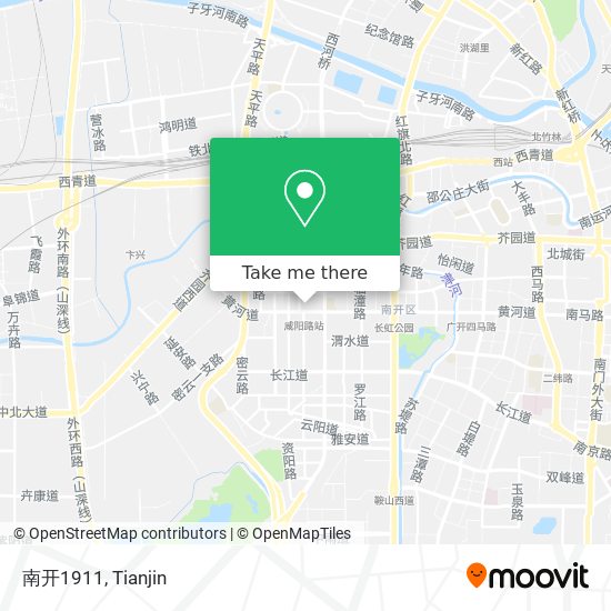 南开1911 map
