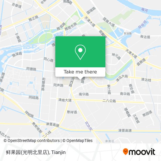 鲜果园(光明北里店) map