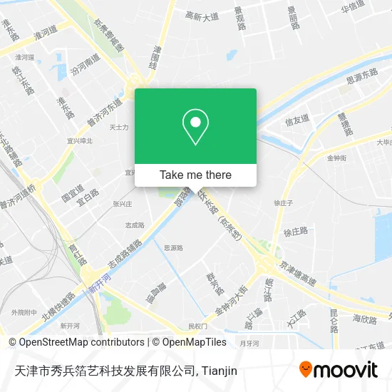 天津市秀兵箔艺科技发展有限公司 map