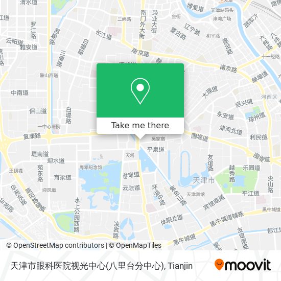 天津市眼科医院视光中心(八里台分中心) map