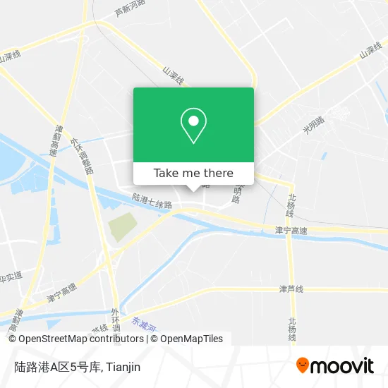 陆路港A区5号库 map