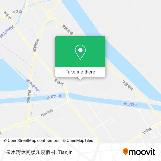 泉水湾休闲娱乐度假村 map
