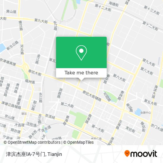 津滨杰座ⅠA-7号门 map