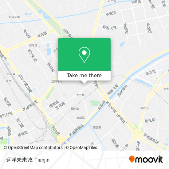 远洋未来城 map