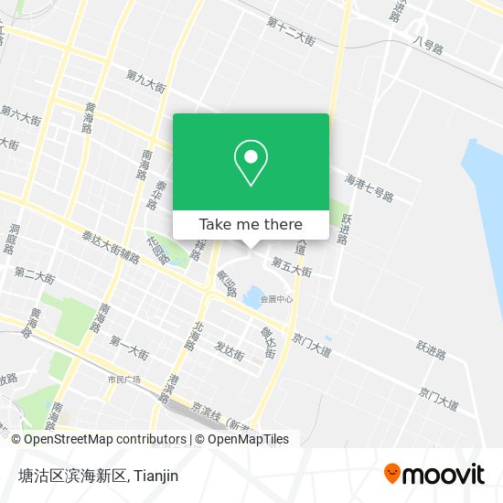 塘沽区滨海新区 map