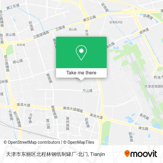 天津市东丽区北程林钢纸制罐厂-北门 map
