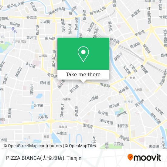 PIZZA BIANCA(大悦城店) map