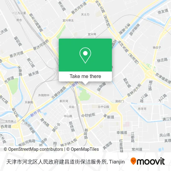 天津市河北区人民政府建昌道街保洁服务所 map