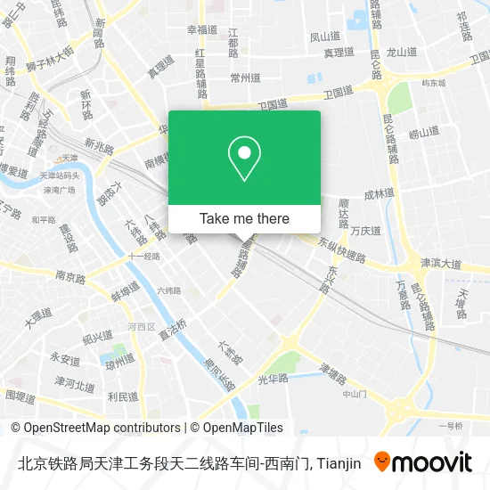 北京铁路局天津工务段天二线路车间-西南门 map