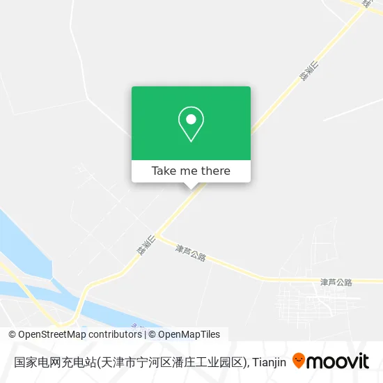 国家电网充电站(天津市宁河区潘庄工业园区) map