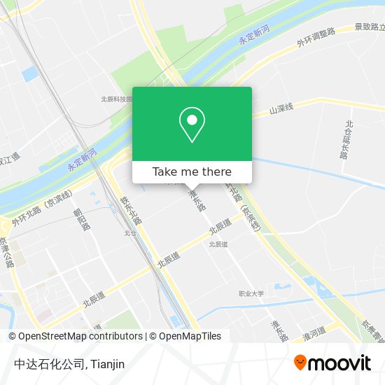 中达石化公司 map
