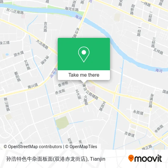 孙浩特色牛杂面板面(双港赤龙街店) map