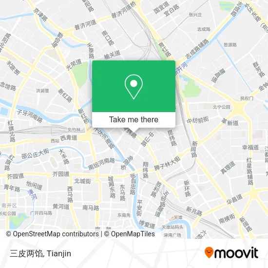 三皮两馅 map