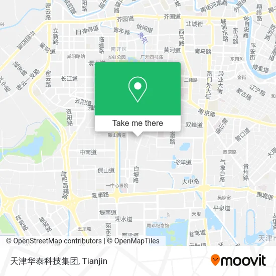 天津华泰科技集团 map