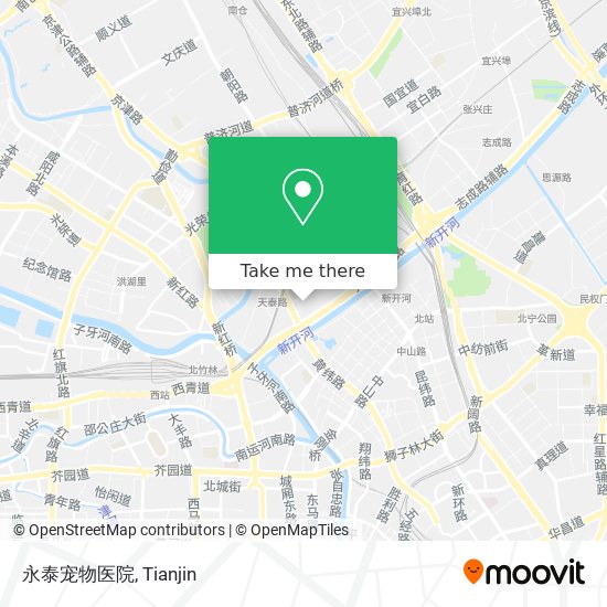 永泰宠物医院 map