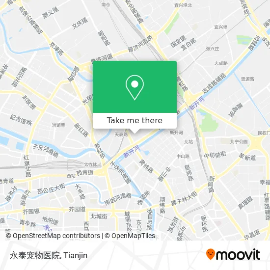 永泰宠物医院 map